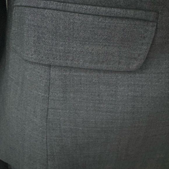 Grey Wool Suit NWOT - Picture 4 of 7